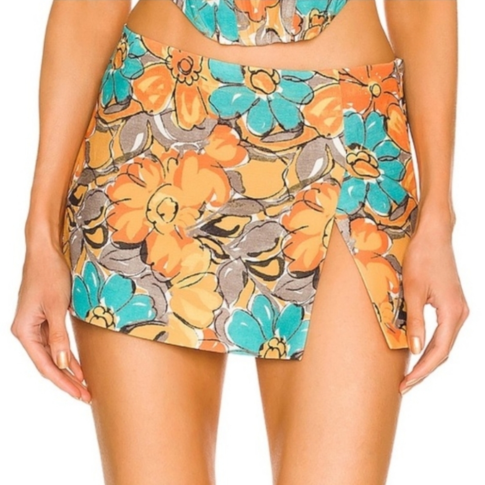 Miaou Mico Mini Skirt